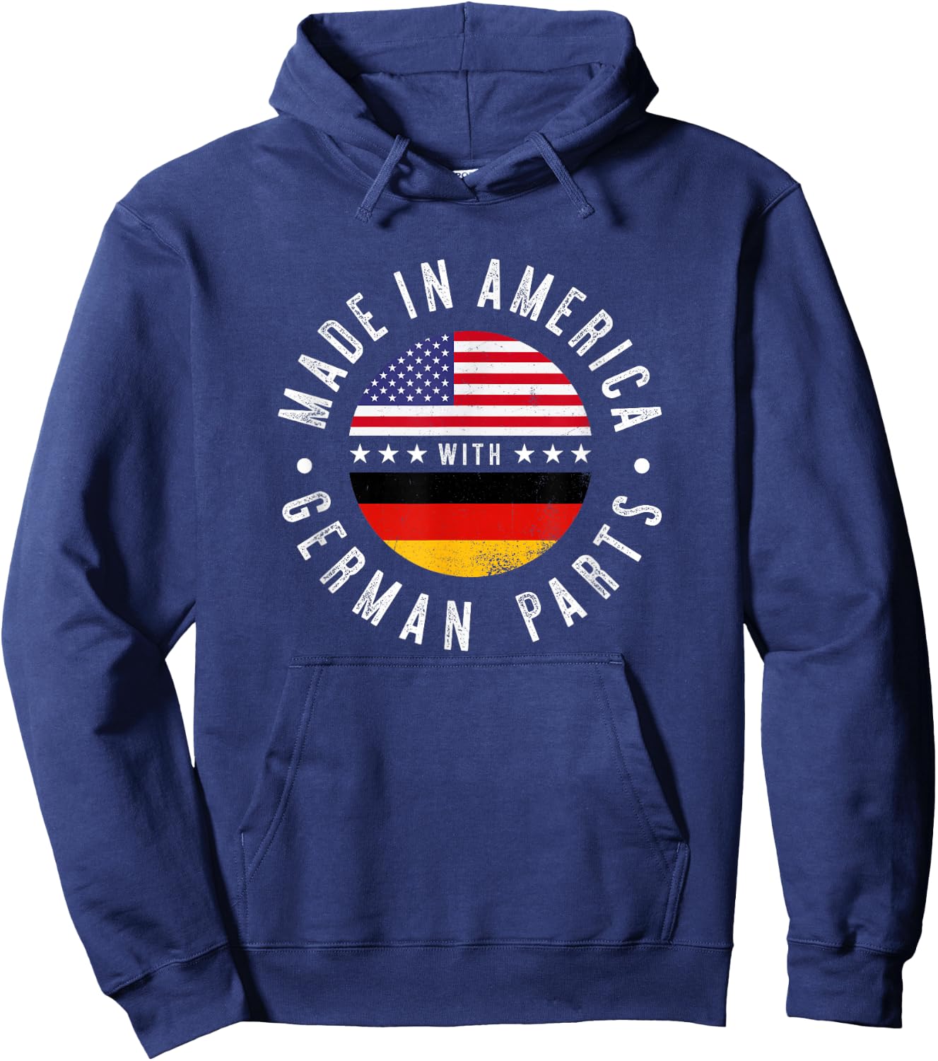 Made in America with German parts - Germany pride Hoodie - Hoodie | Navy