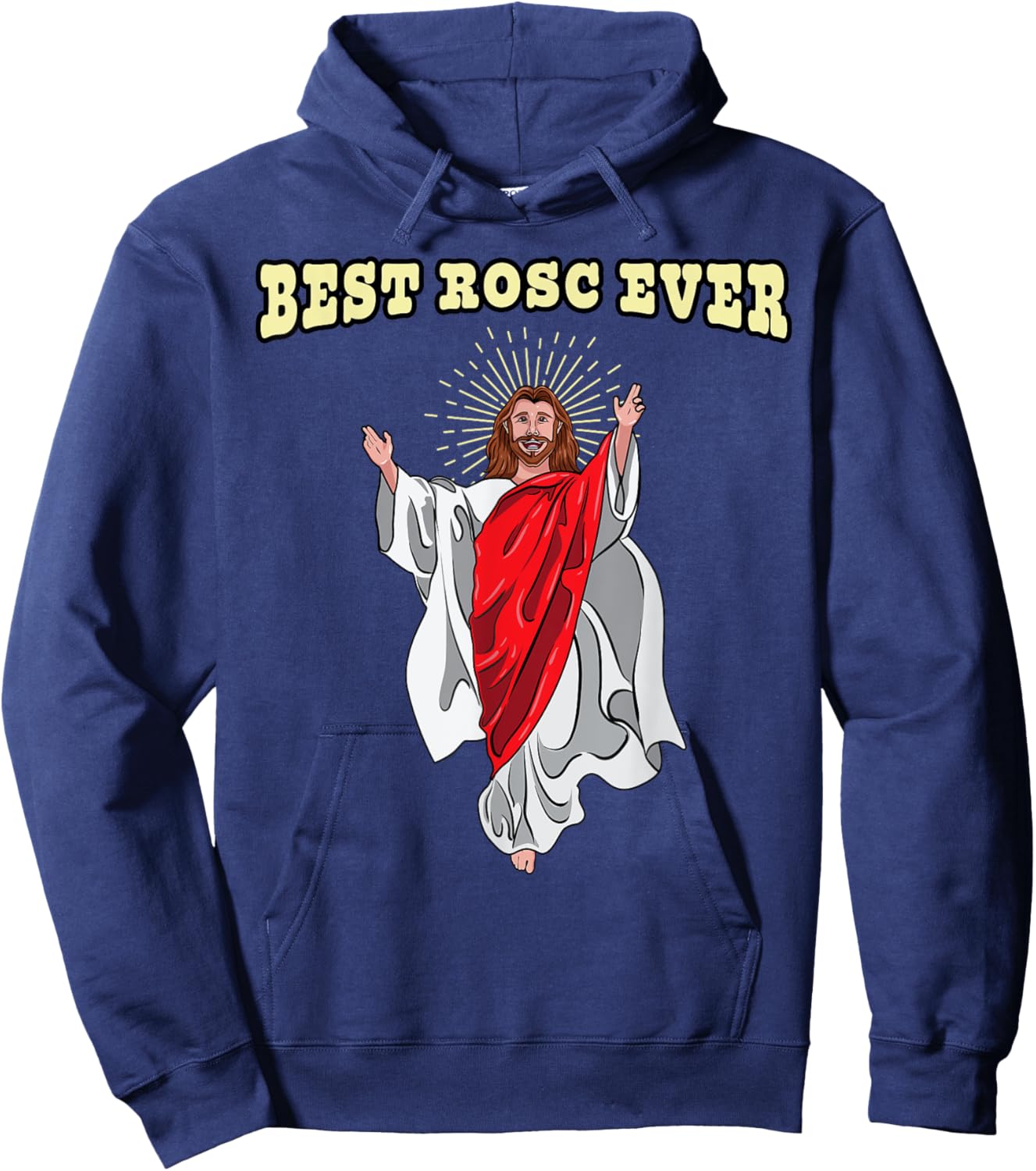 Best ROSC Ever Funny Easter Jesus Nurse Doctor Surgeon Hoodie - Hoodie | Navy