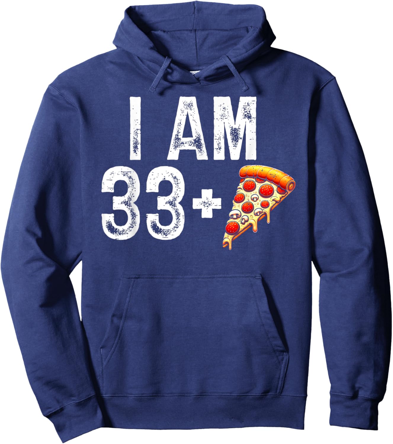34 Year Old Pizza Birthday Party 34th Bday Women Hoodie - Hoodie | Navy