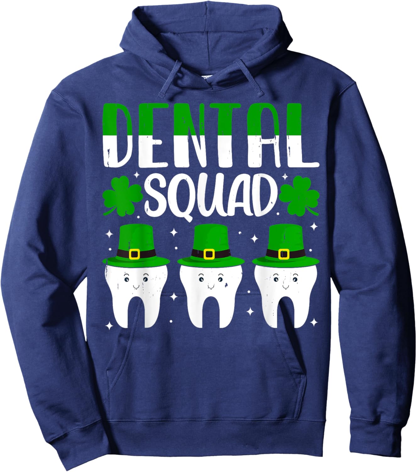Shenanigans Dental Squad St Patricks Day Matching Group Hoodie - Hoodie | Navy