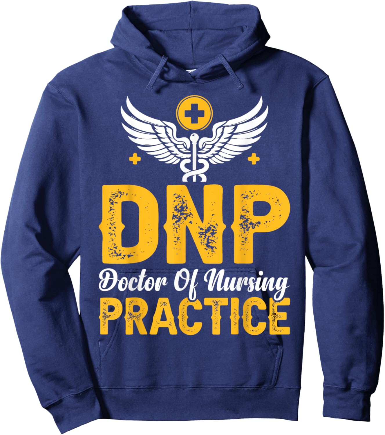 DNP Emblem Doctor of Nursing Practice Gifts Women Hoodie - Hoodie | Navy