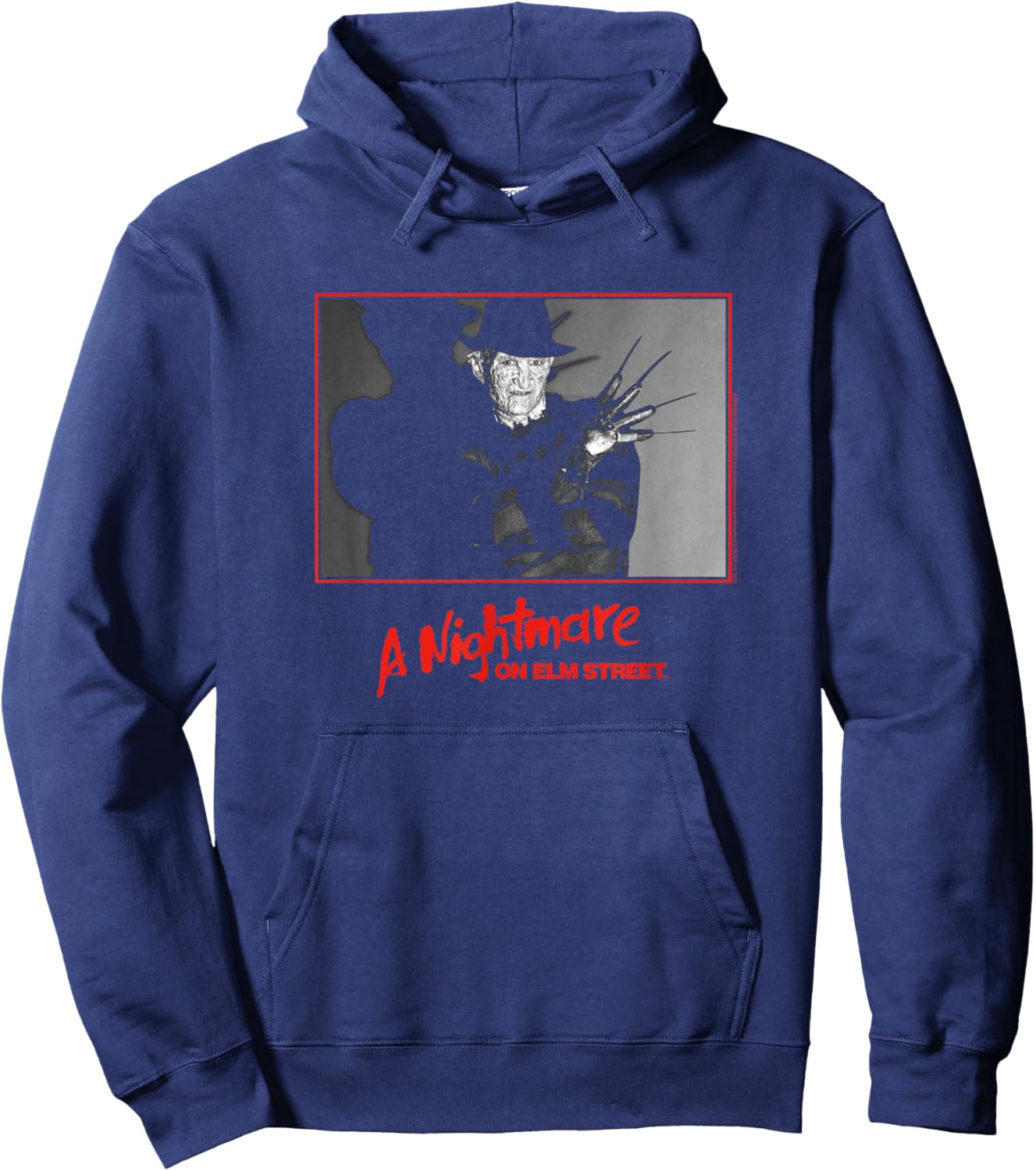 Nightmare on Elm Street 3: Dream Warriors Freddy Photo Movie Hoodie - Hoodie | Navy