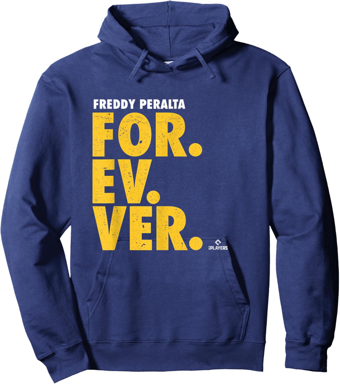 Freddy Peralta Forever Baseball Freddy Peralta Milwaukee Hoodie - Hoodie | Navy