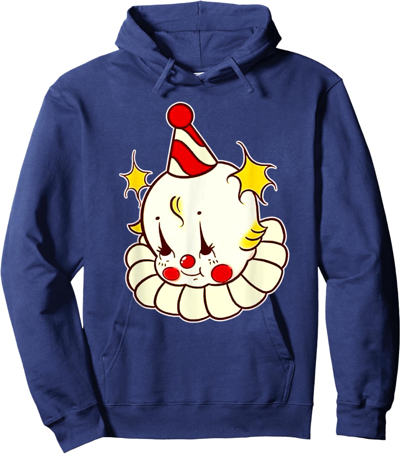 Kewpie Baby Birthday Clown Hoodie - Hoodie | Navy
