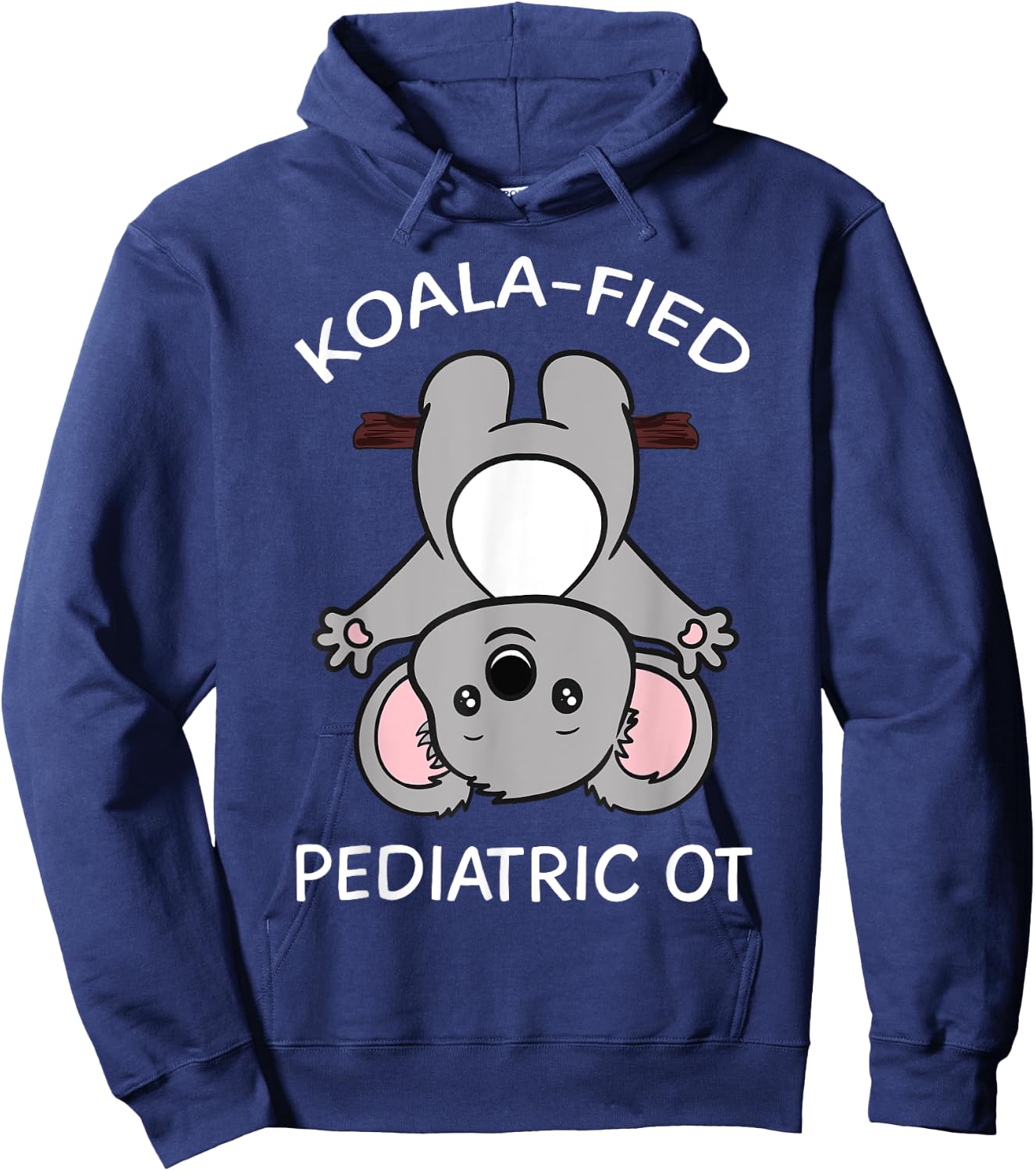 Pediatric Occupational Therapist OT Pediatrician Koala Gift Hoodie - Hoodie | Navy