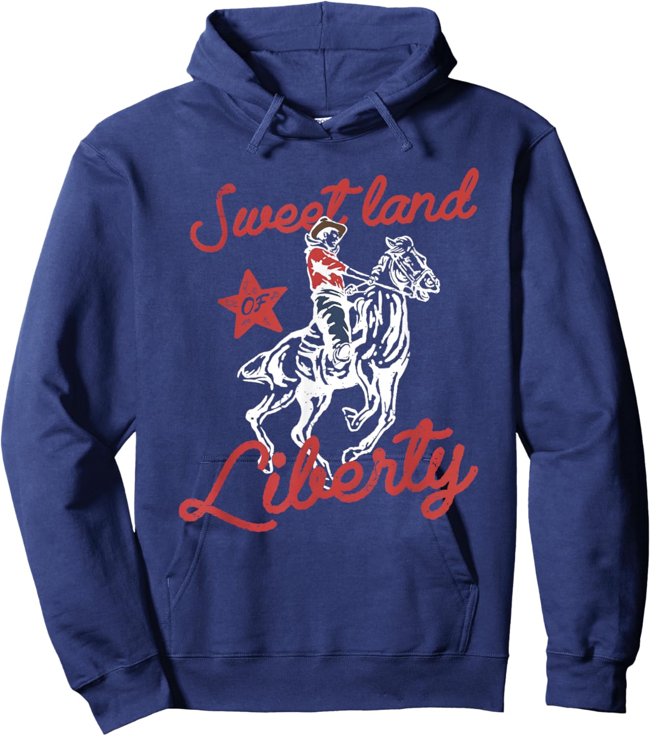 Sweet Land of Liberty Hoodie - Hoodie | Navy