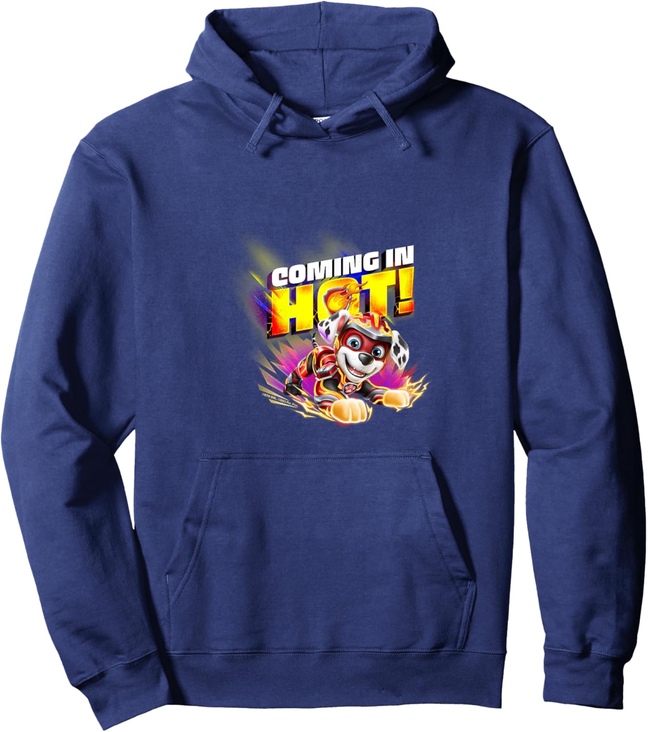 Kids PAW Patrol: The Mighty Movie Marshall Coming In Hot! Hoodie - Hoodie | Navy