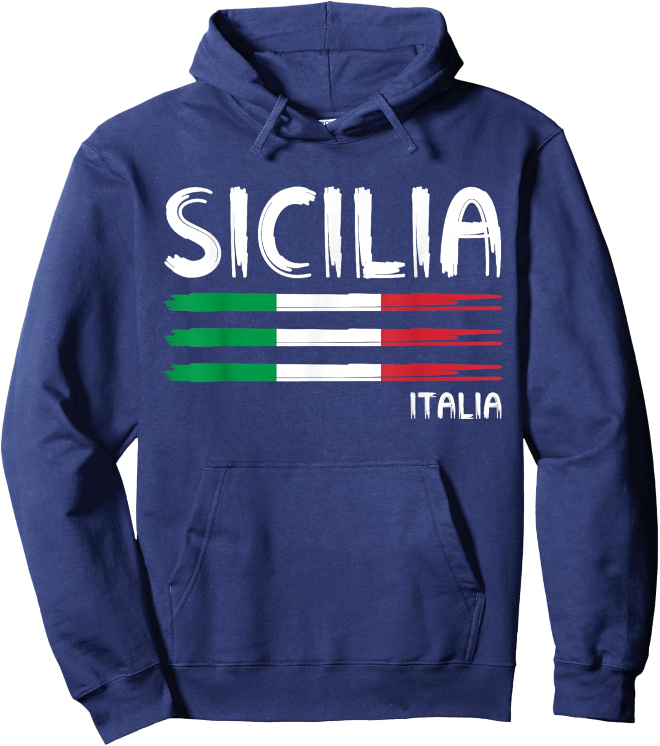 Sicilia Italia Sicily Italy Flag Sicilian Pride Hoodie - Hoodie | Navy