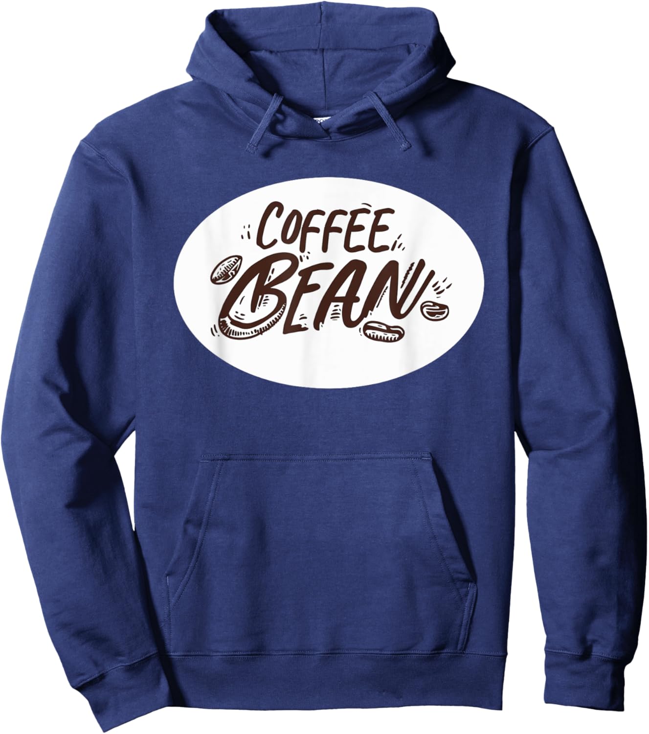 Pretty Coffee Bean Costume for Cocoa and Beans Lovers Hoodie - Hoodie | Navy