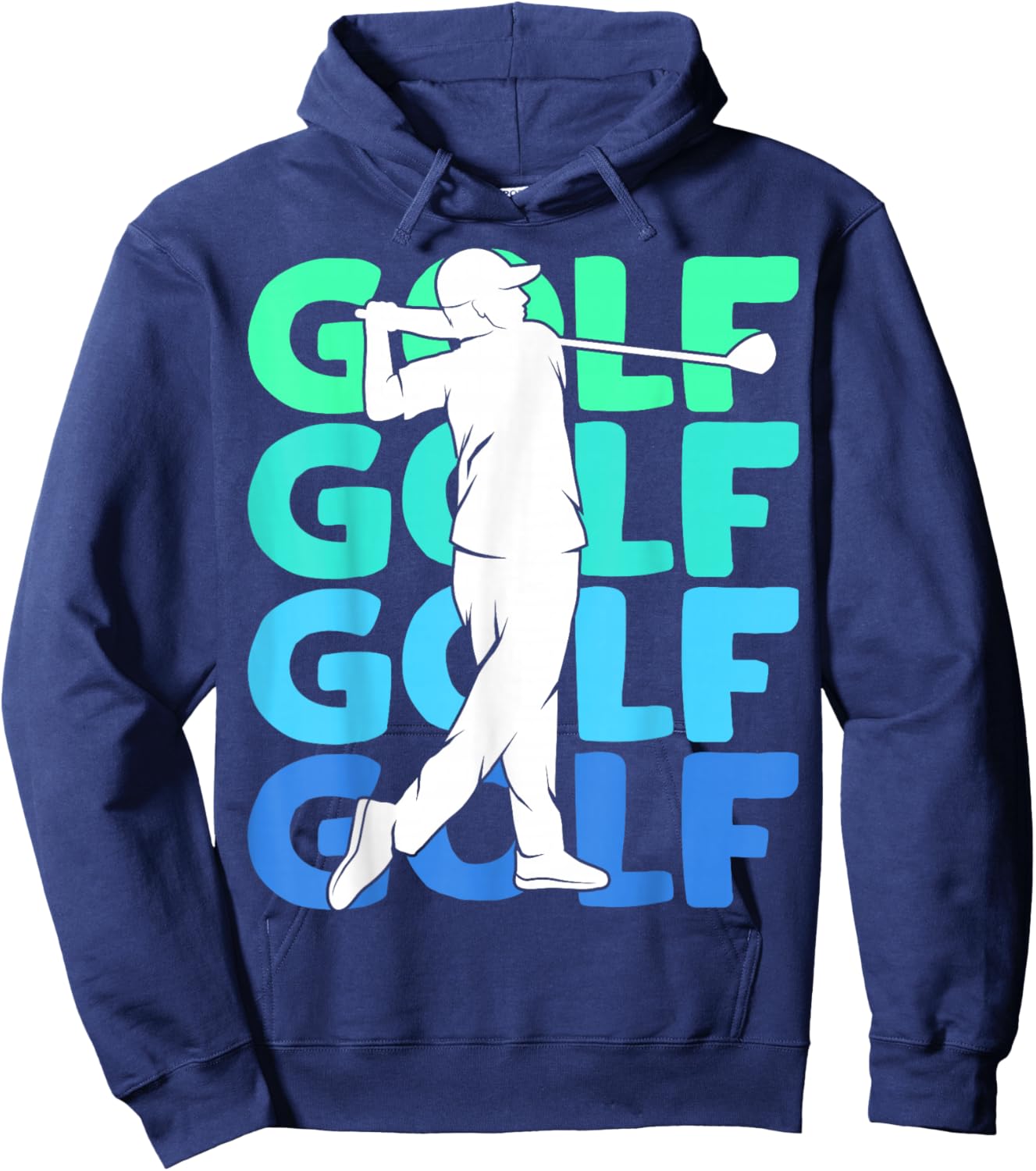 Golf Golfer Golf Player Men Children Boys Hoodie - Hoodie | Navy