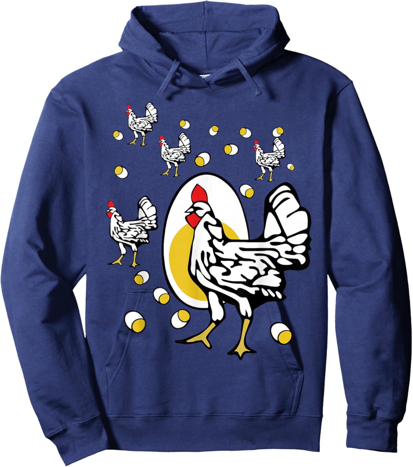 Roseanne Chicken Funny Shirt Hoodie - Hoodie | Navy