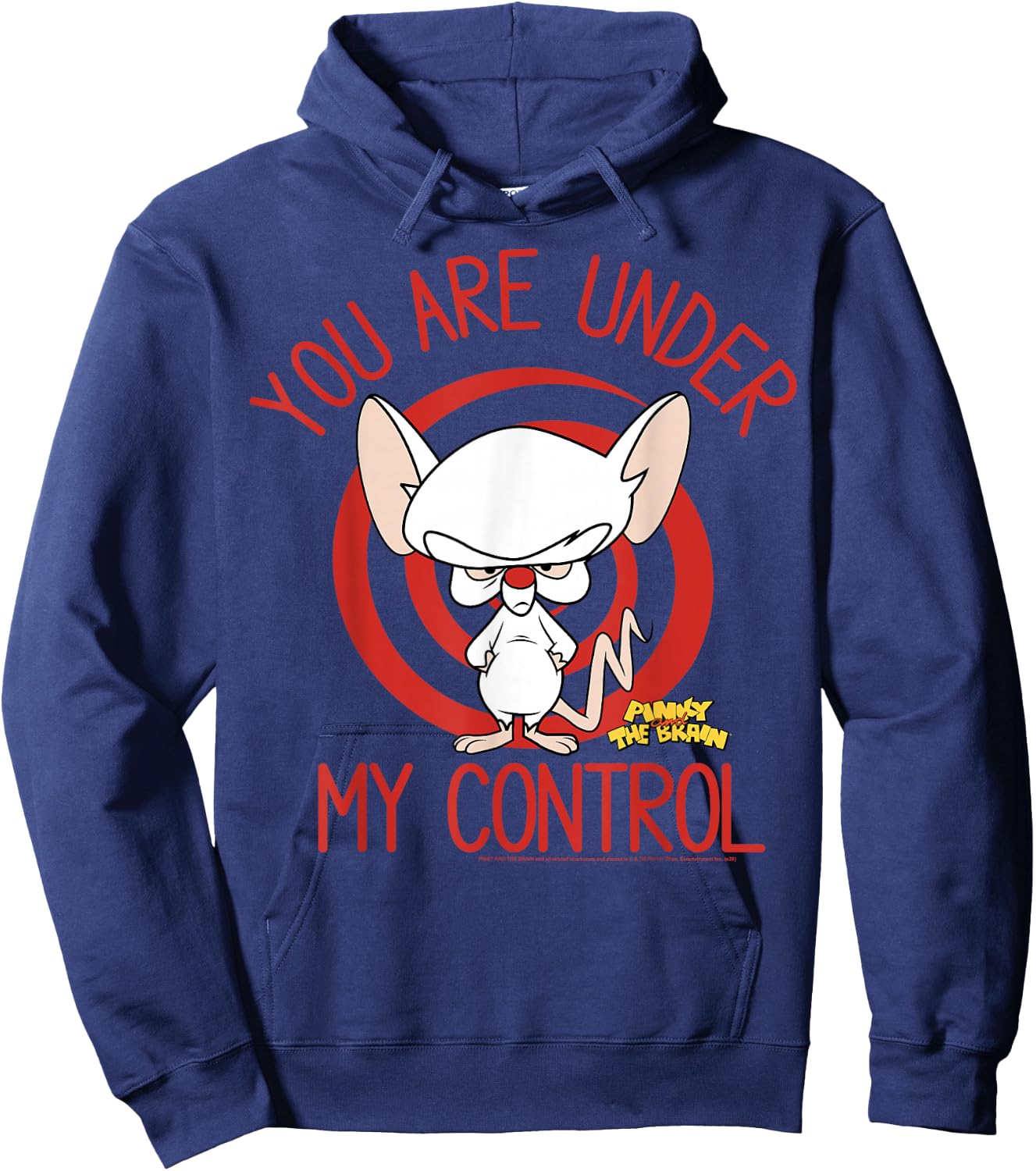 Pinky and The Brain You are Under My Control Hoodie - Hoodie | Navy