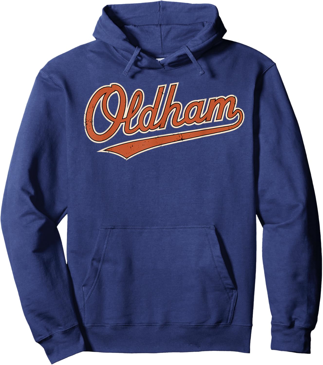 Oldham UK Royaume-Uni City Tourist Sport Hommes Femmes Hoodie - Hoodie | Navy