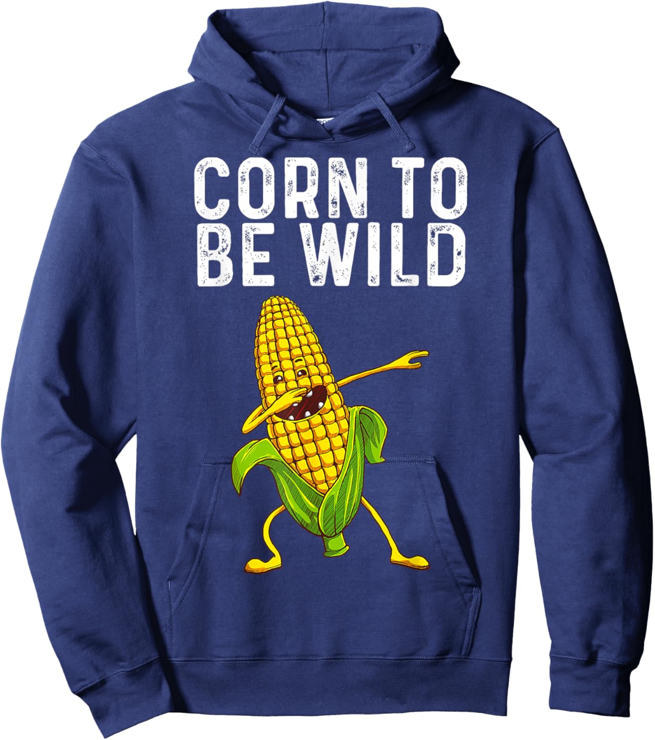 Corn On The Cob Costume Farmer Funny Corn Women Hoodie - Hoodie | Navy