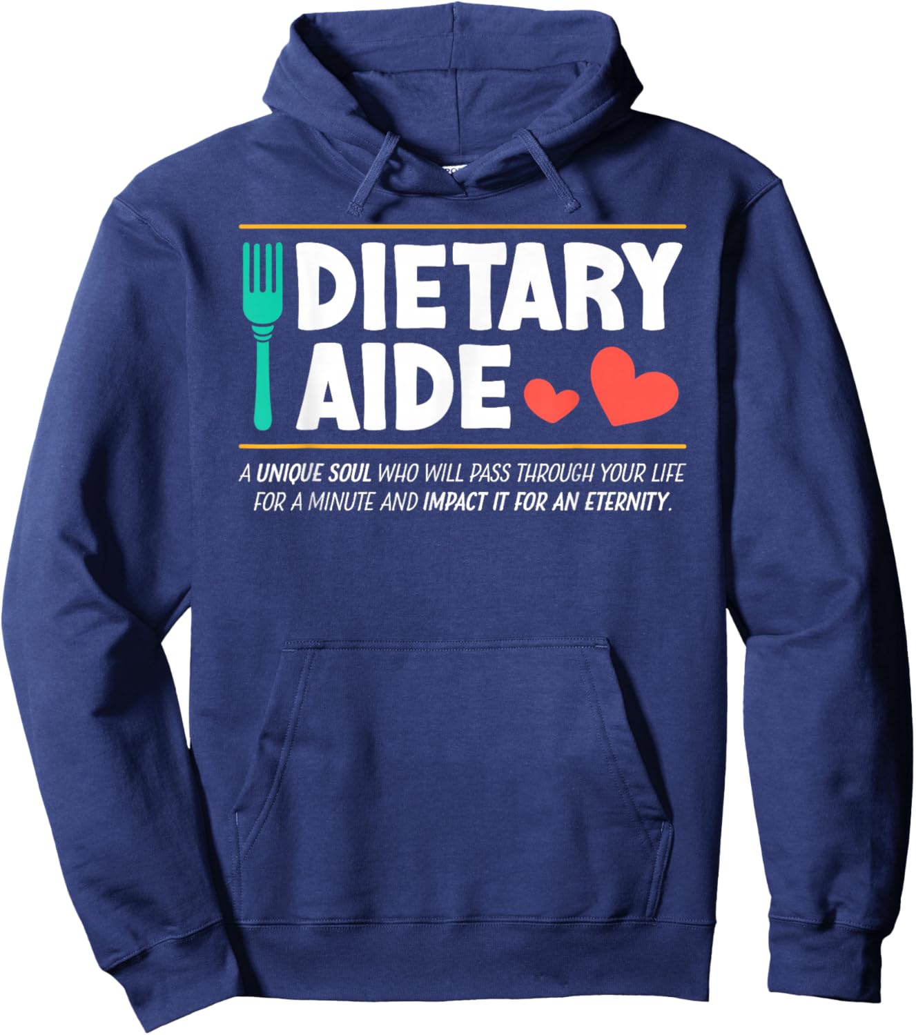 Dietary Aide Definition Hoodie - Hoodie | Navy