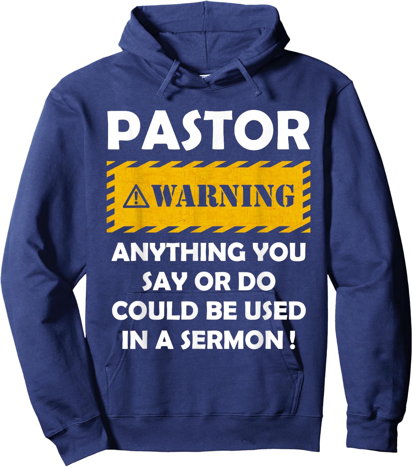 Funny Pastor Christian Jesus Believer Appreciation Men Gift Hoodie - Hoodie | Navy