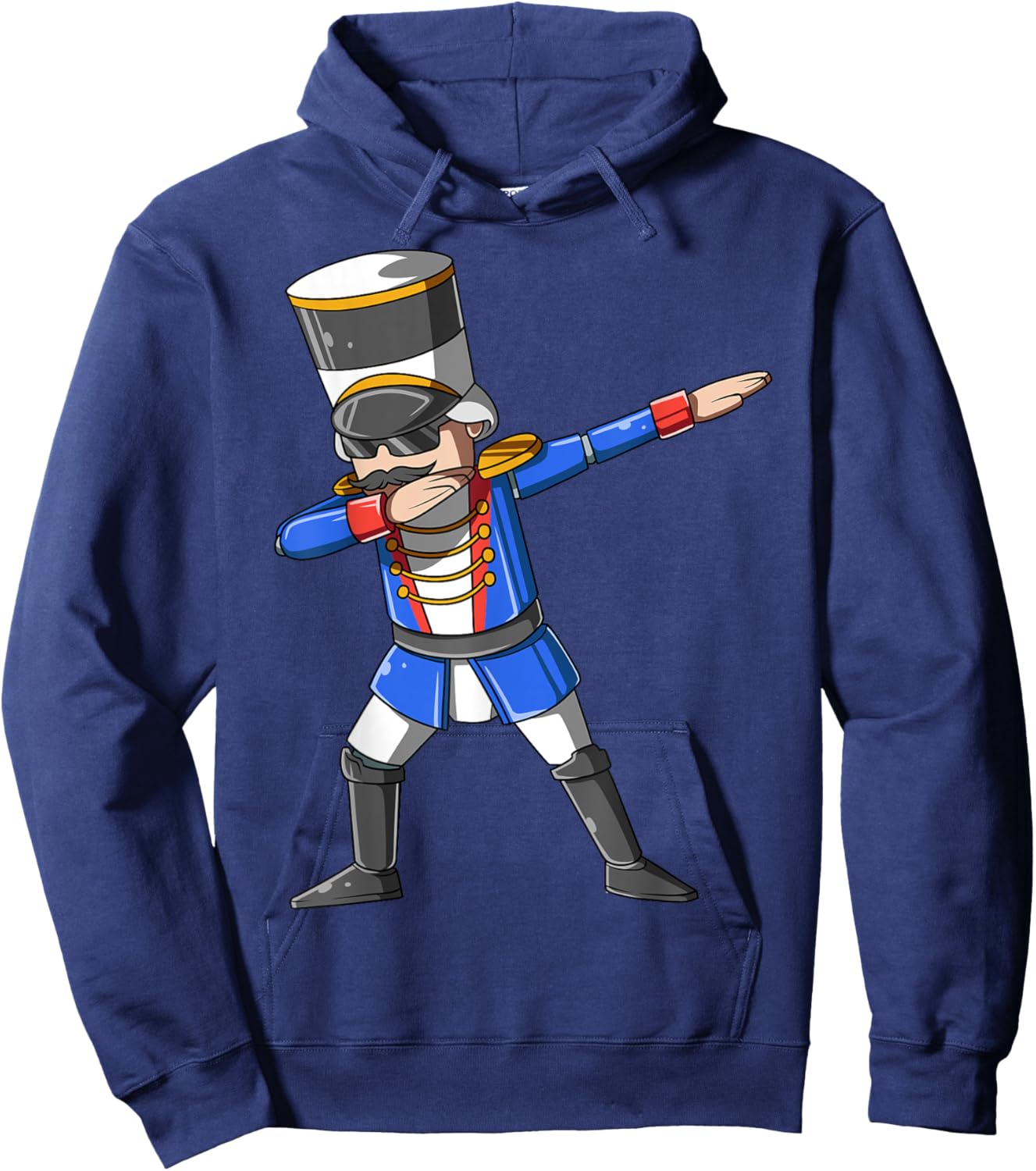 Dabbing Nutcracker Christmas Themed Gift Nutcracker Dancers Hoodie - Hoodie | Navy