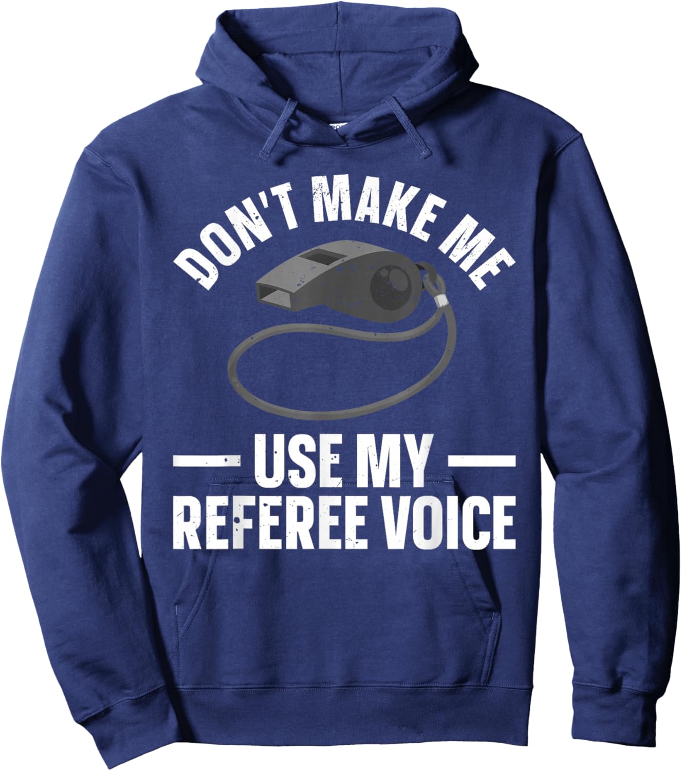 Funny Referee Art Women Sports Ref Official Referee Hoodie - Hoodie | Navy