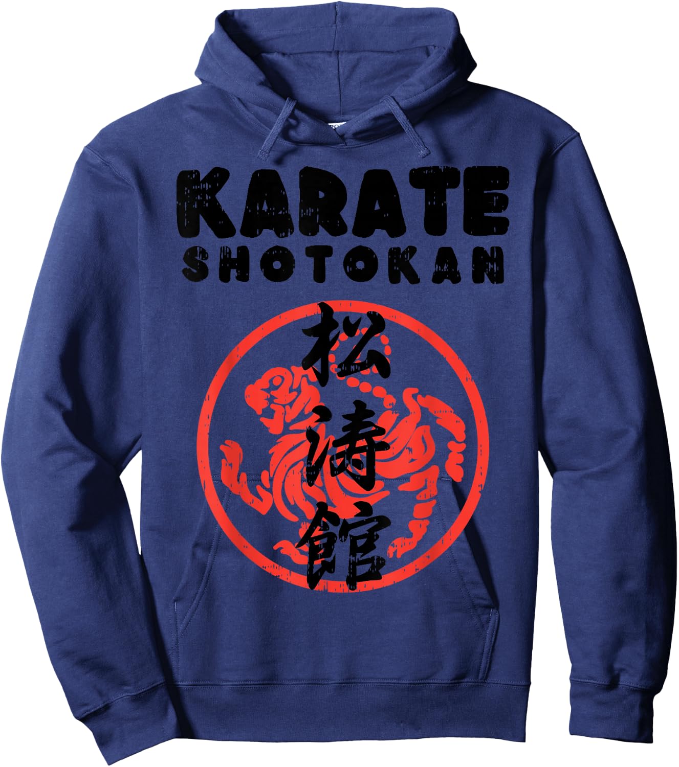 Karate Shotokan Tiger Symbol Martial Arts Men Women Gift Hoodie - Hoodie | Navy