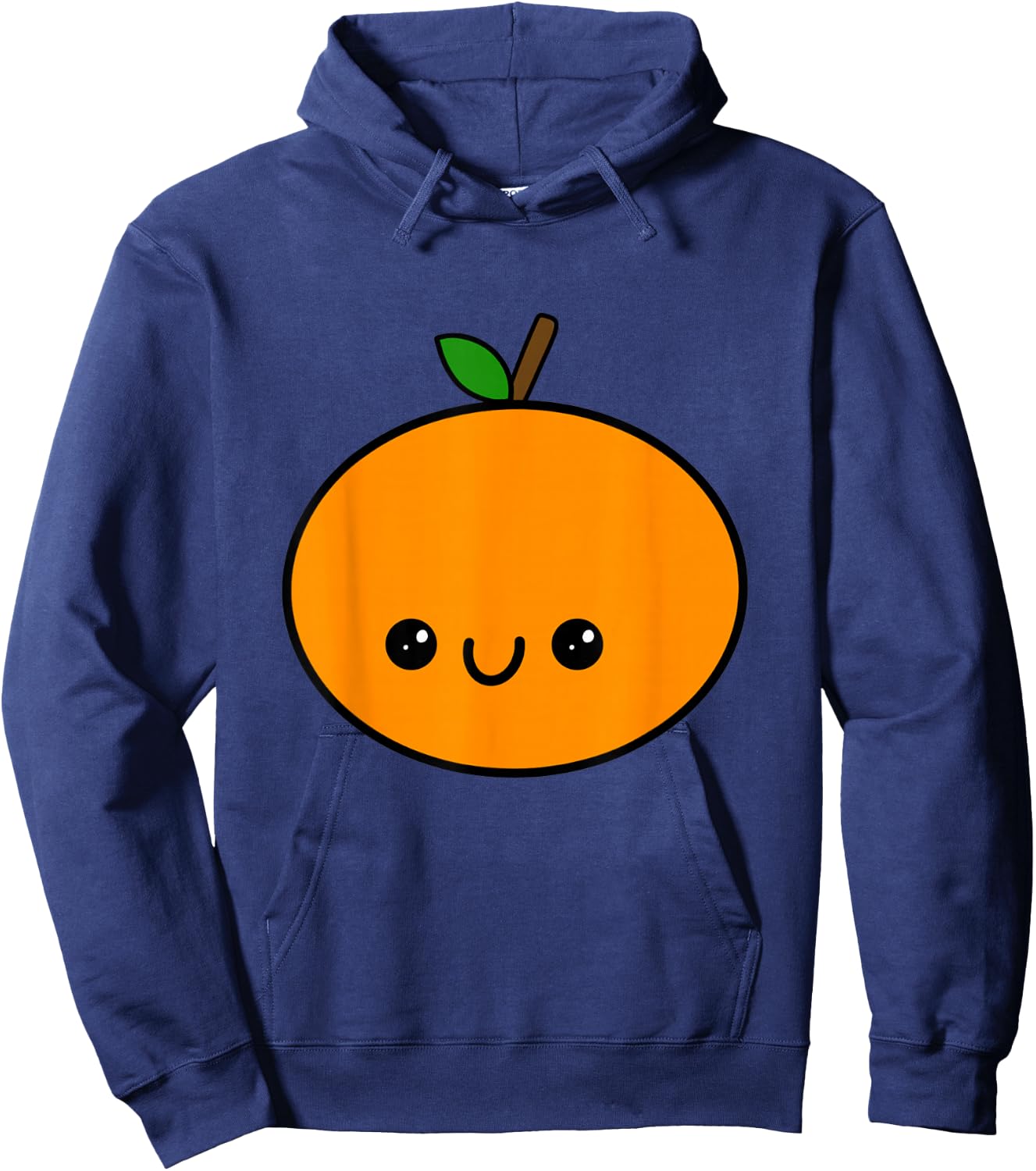 Orange Fruit Halloween Costume Adult Kids Toddler Baby 5T 4T Hoodie - Hoodie | Navy