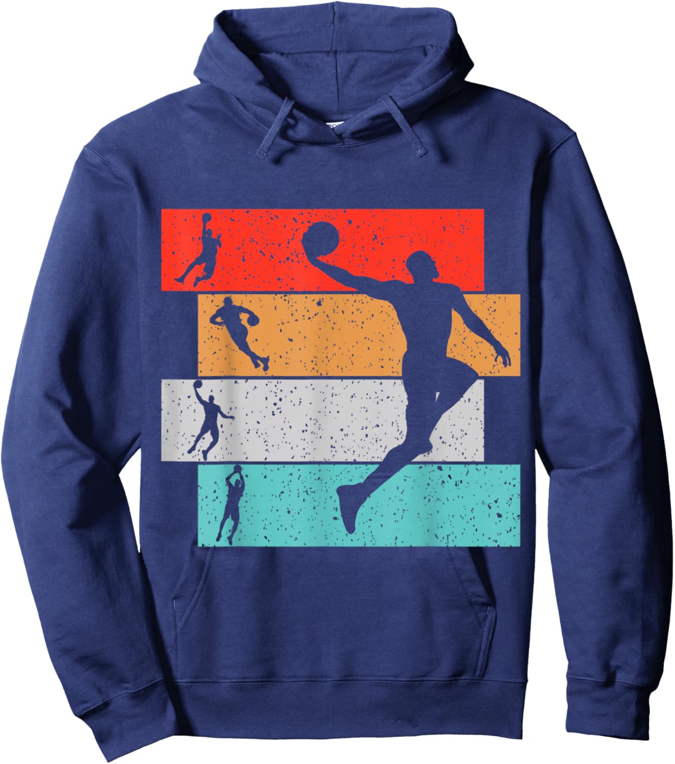 Basketballer Basketball Jungen Kinder Herren Hoodie - Hoodie | Navy