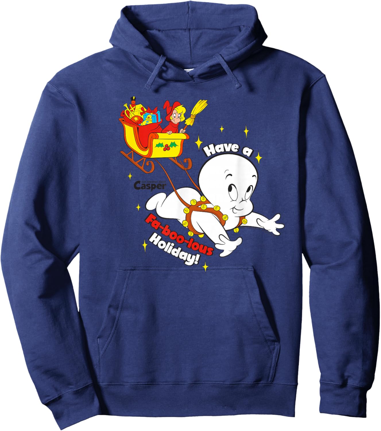 Casper the Friendly Ghost Have A Fab-boo-lous Holiday Hoodie - Hoodie | Navy