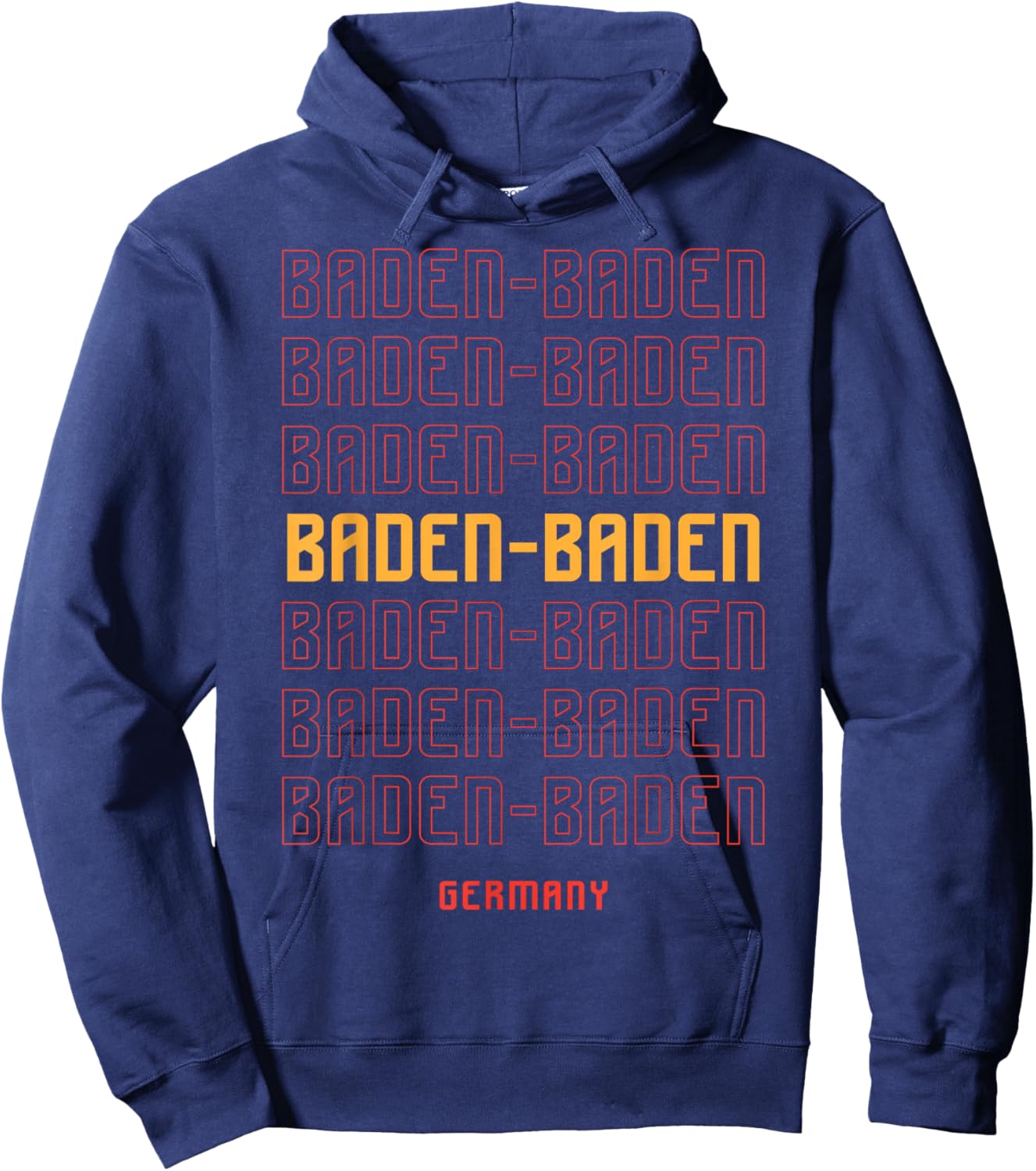 Baden Baden Germany Hoodie - Hoodie | Navy