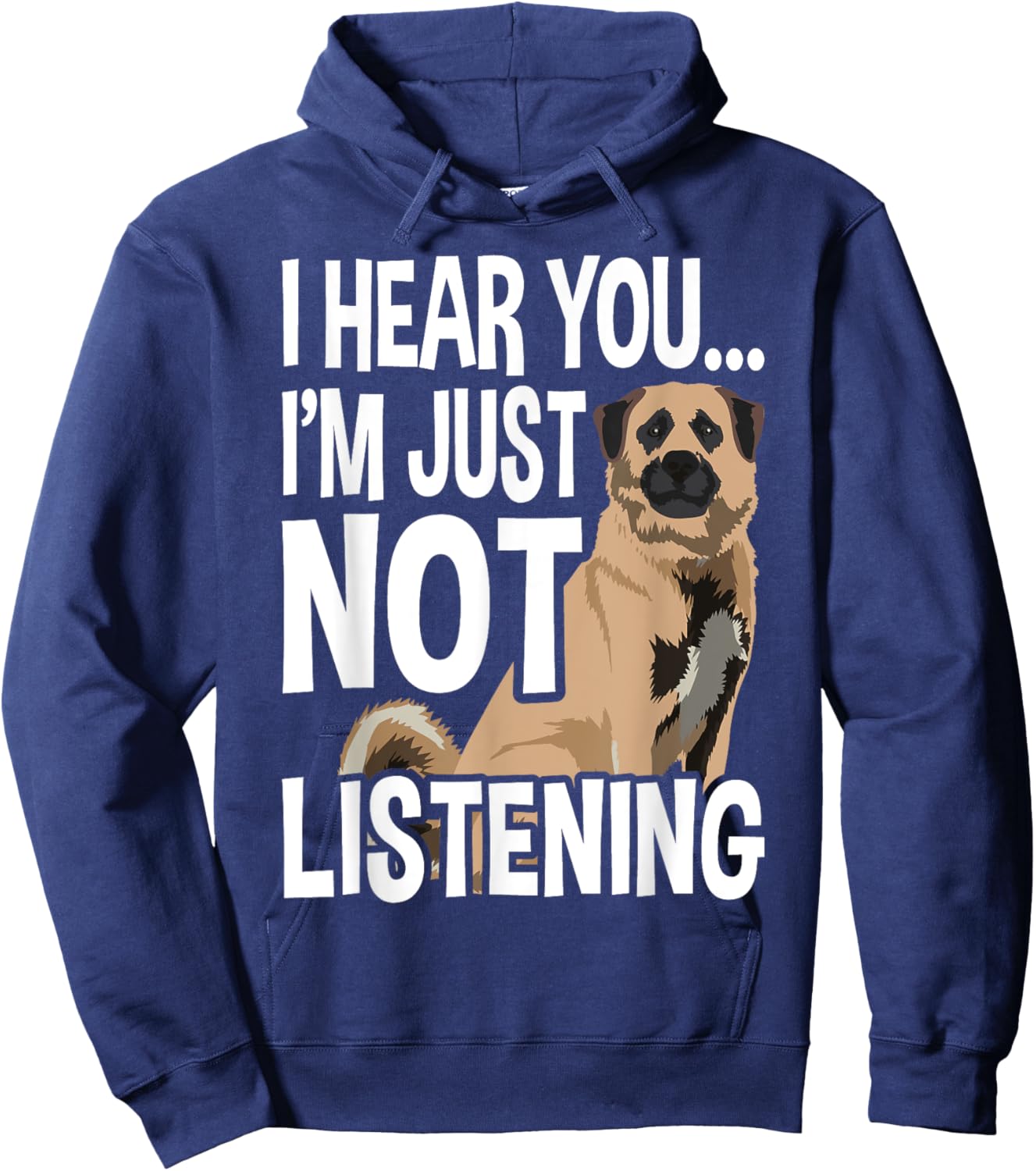Anatolian Shepherd Dog - Anatolian Shepherd Women Girls Kids Hoodie - Hoodie | Navy
