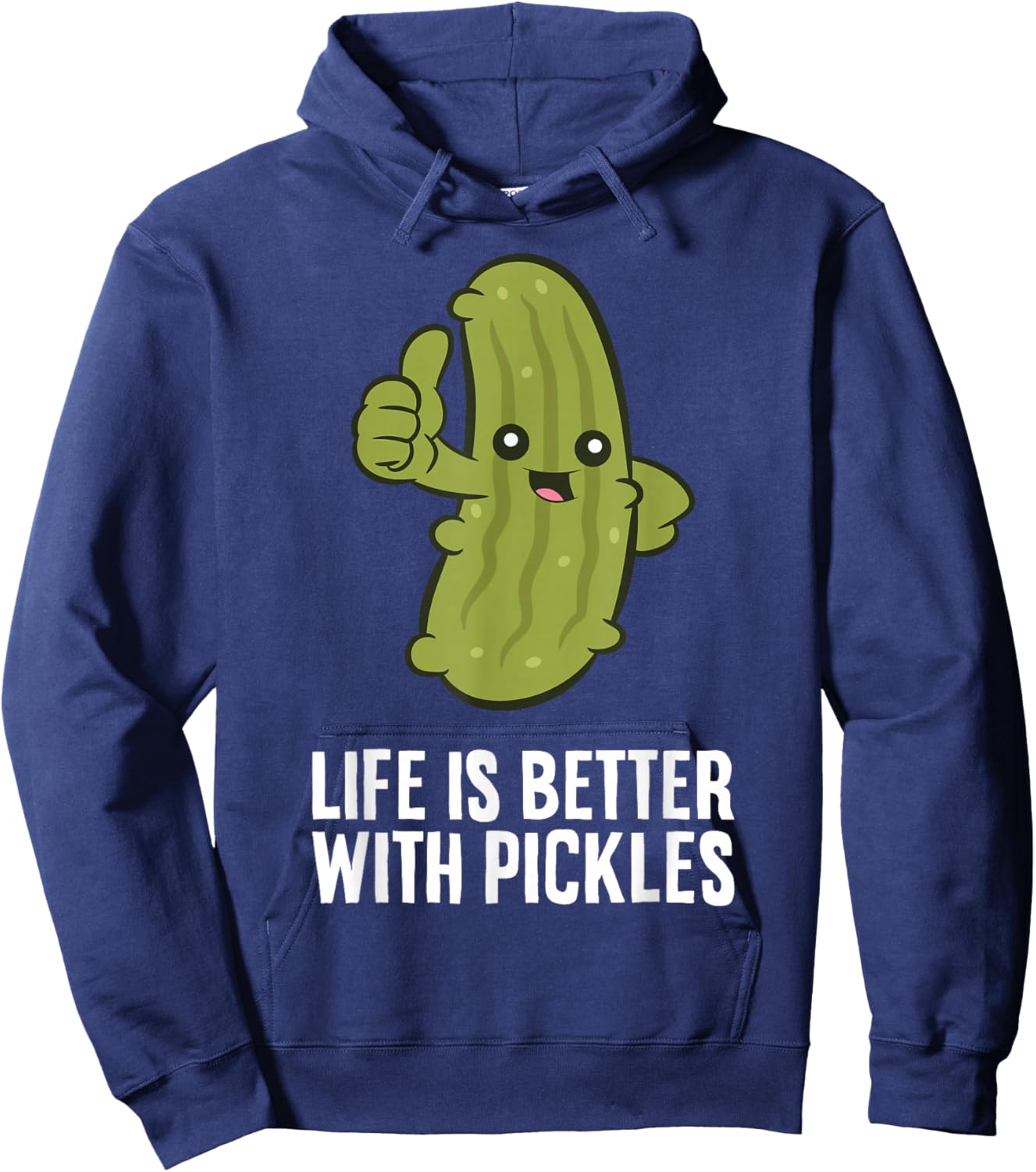 Life Is Better With Pickles Hoodie - Hoodie | Navy