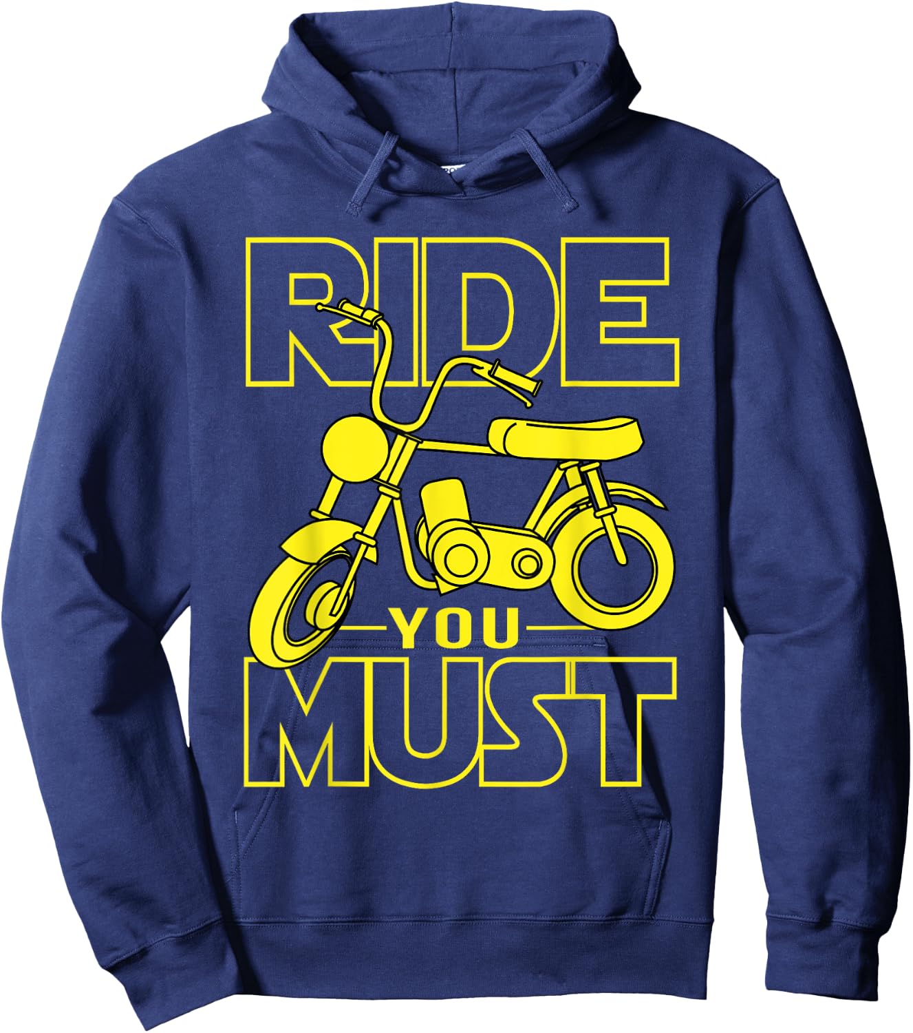 Minibike Mini Motorbike Funny Pocket Bike Hoodie - Hoodie | Navy