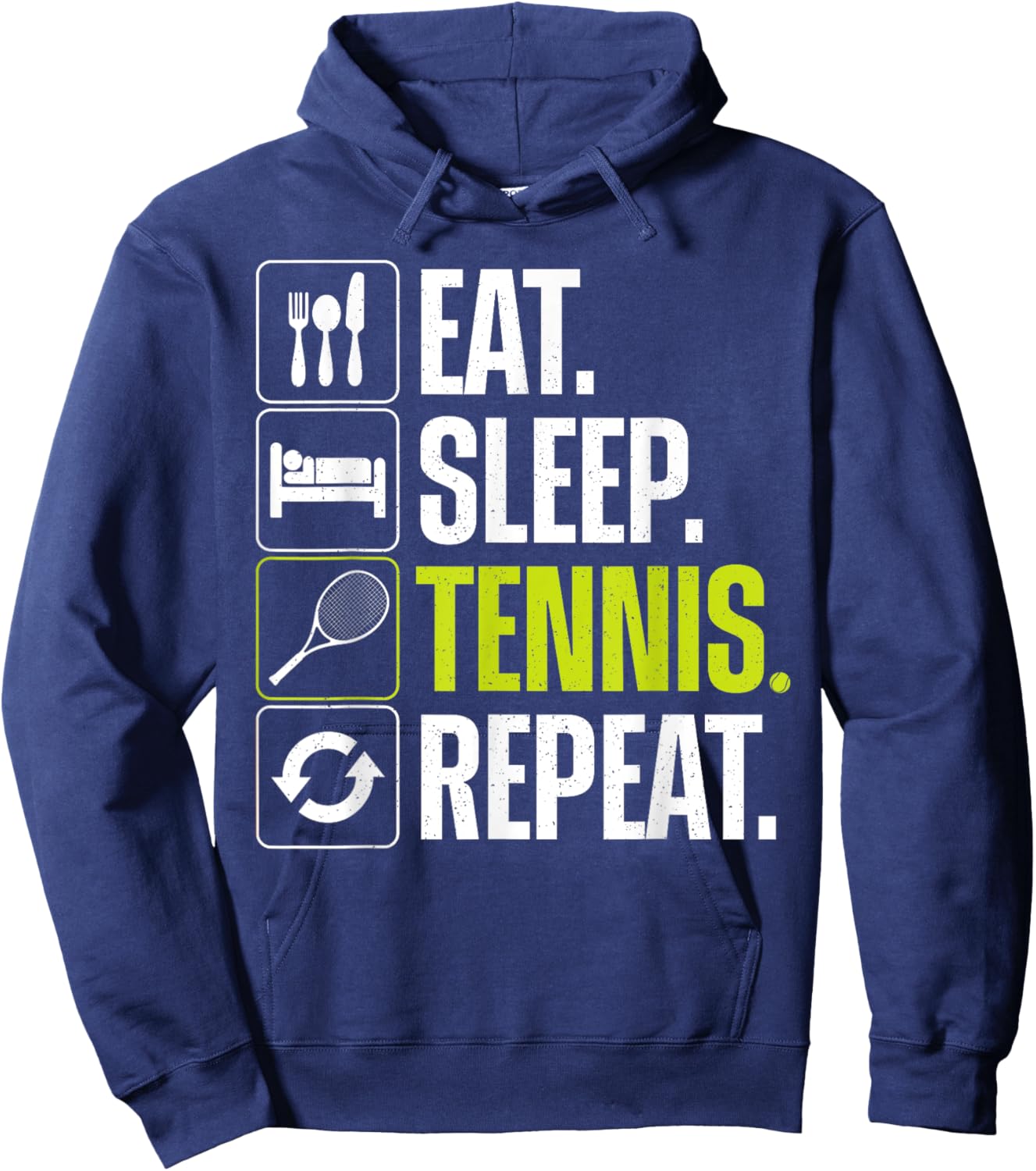 Cute Tennis Novelty Women Tennis Lover Tennis Player Hoodie - Hoodie | Navy