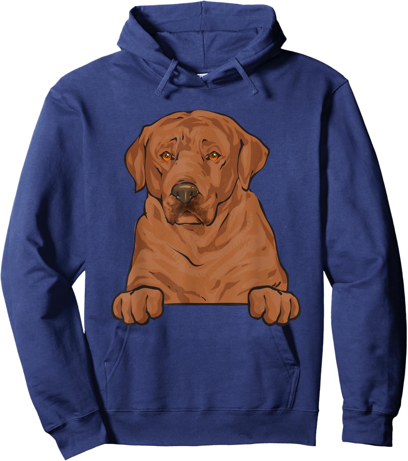 Foxred Lab Fox Red Labrador Retriever Hoodie - Hoodie | Navy