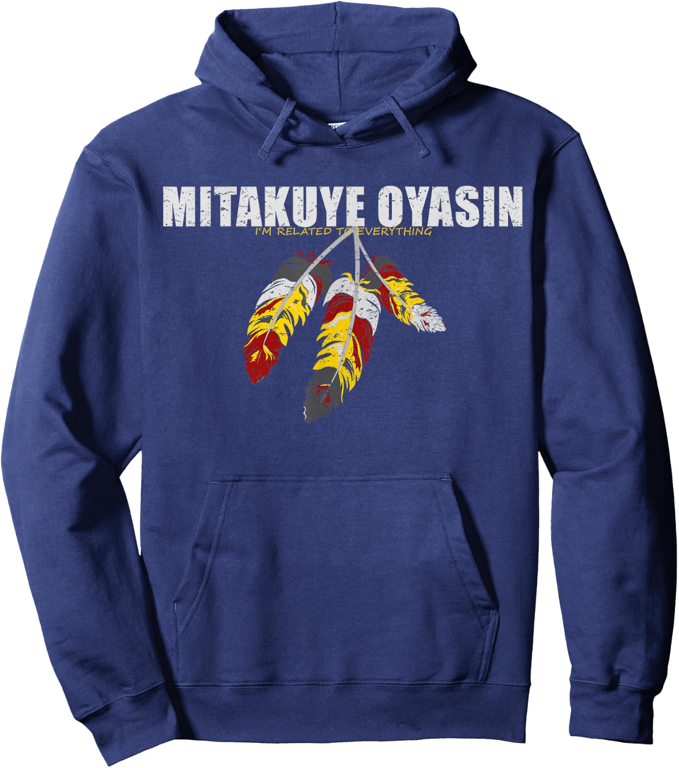 Native American Pride I Lakota Tribe Teton Sioux Nation Hoodie - Hoodie | Navy