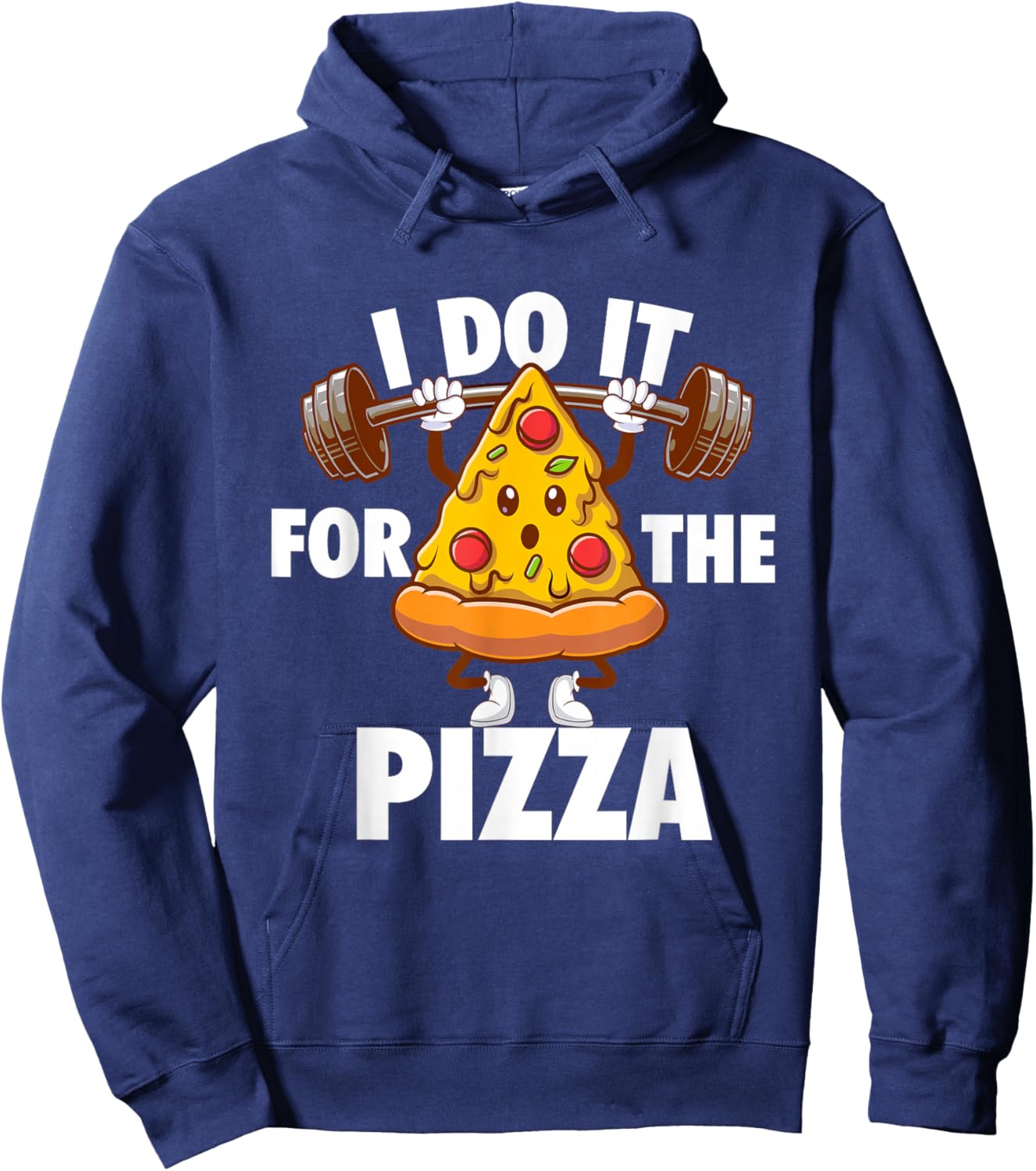 I Do It For The Pizza - Food Lover Pizza Baker Hoodie - Hoodie | Navy
