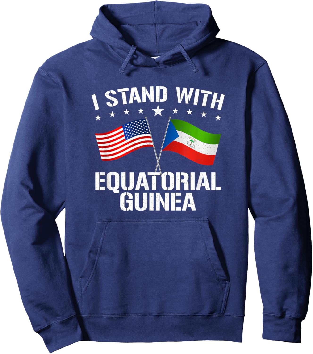 Equatorial Guinea Hoodie - Hoodie | Navy