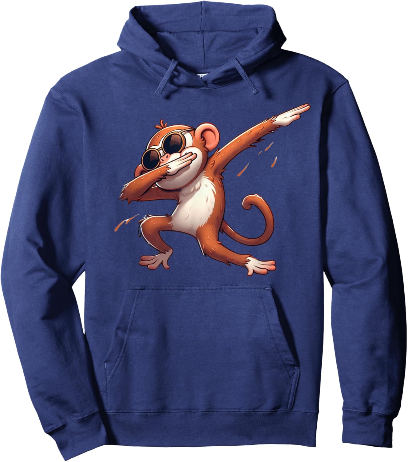 Funny Dab Dance Monkey For Monkey Lover Men Boys Women Kids Hoodie - Hoodie | Navy