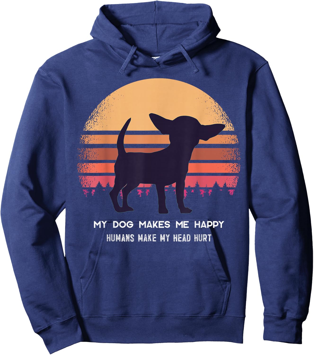 Chihuahua Chihuahueno Hoodie - Hoodie | Navy