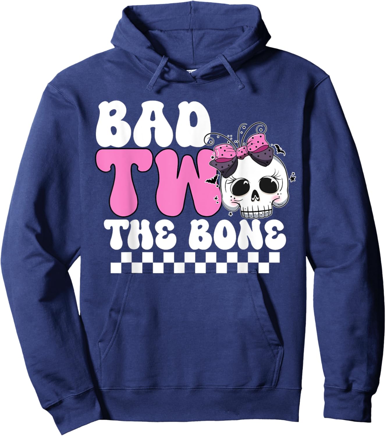Bad Two The Bone Birthday Hoodie - Hoodie | Navy