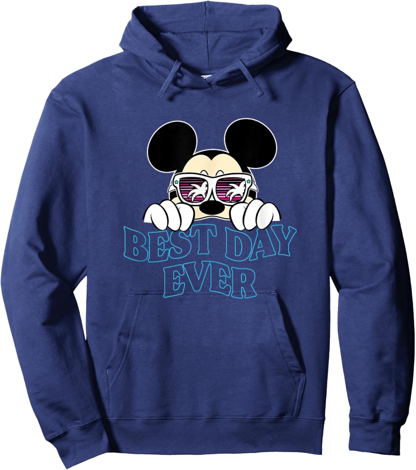 Disney Mickey And Friends Best Day Ever Beach Shades Hoodie - Hoodie | Navy