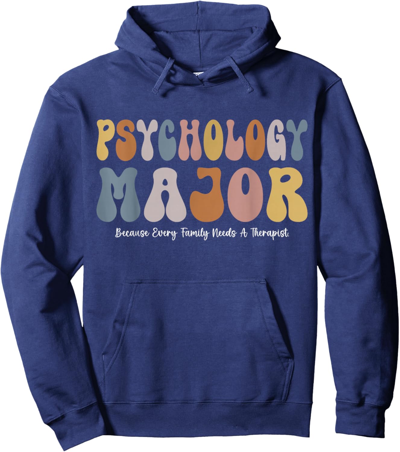 Funny Psychology Major Psychology Student Funny School Psych Hoodie - Hoodie | Navy