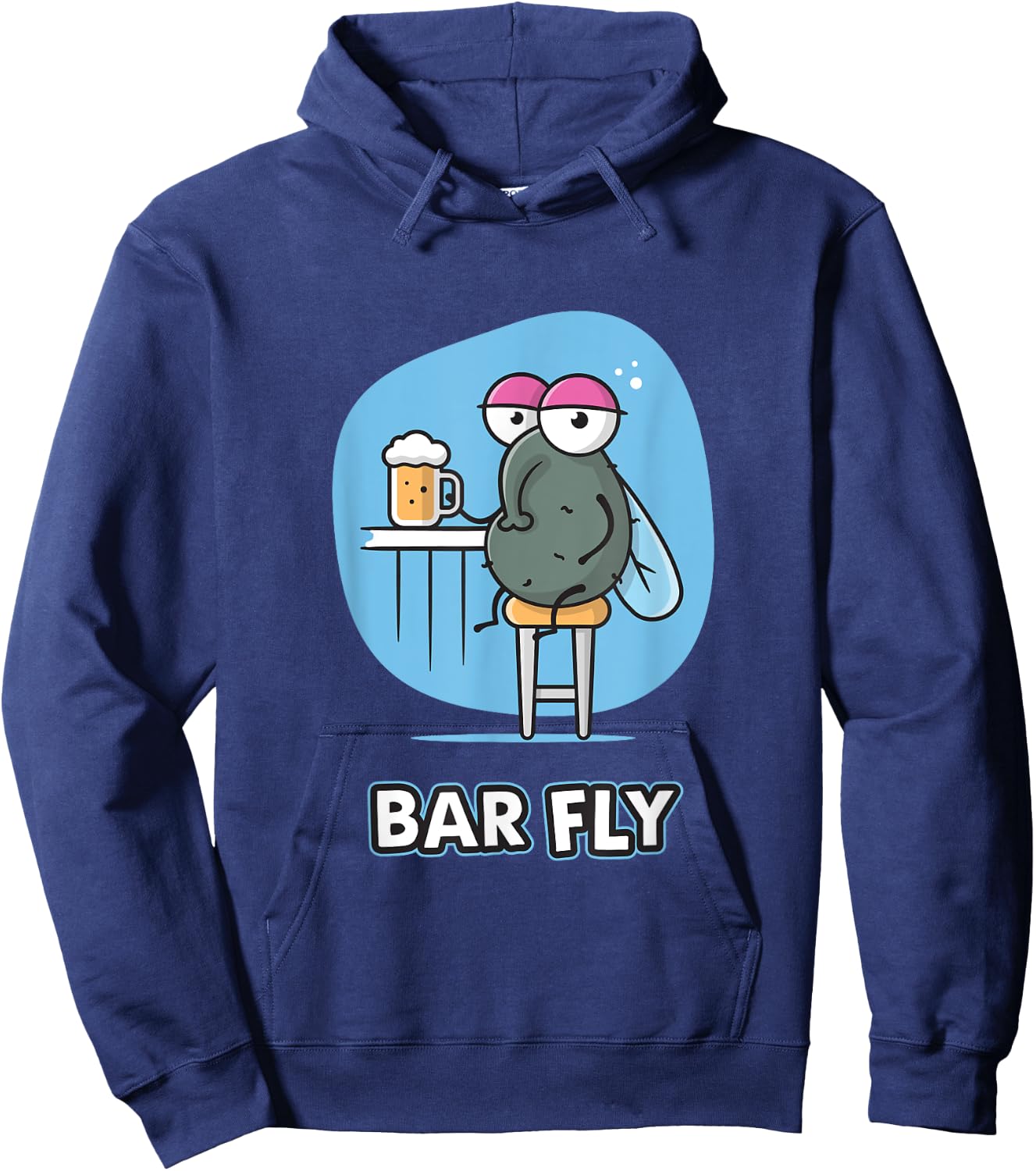 Bar Fly Hoodie - Hoodie | Navy