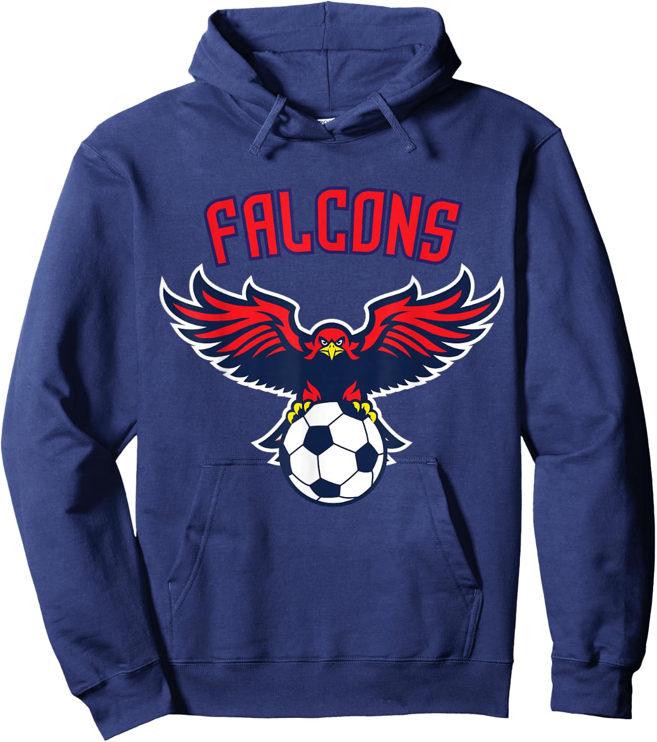 Falcons Soccer Hoodie - Hoodie | Navy