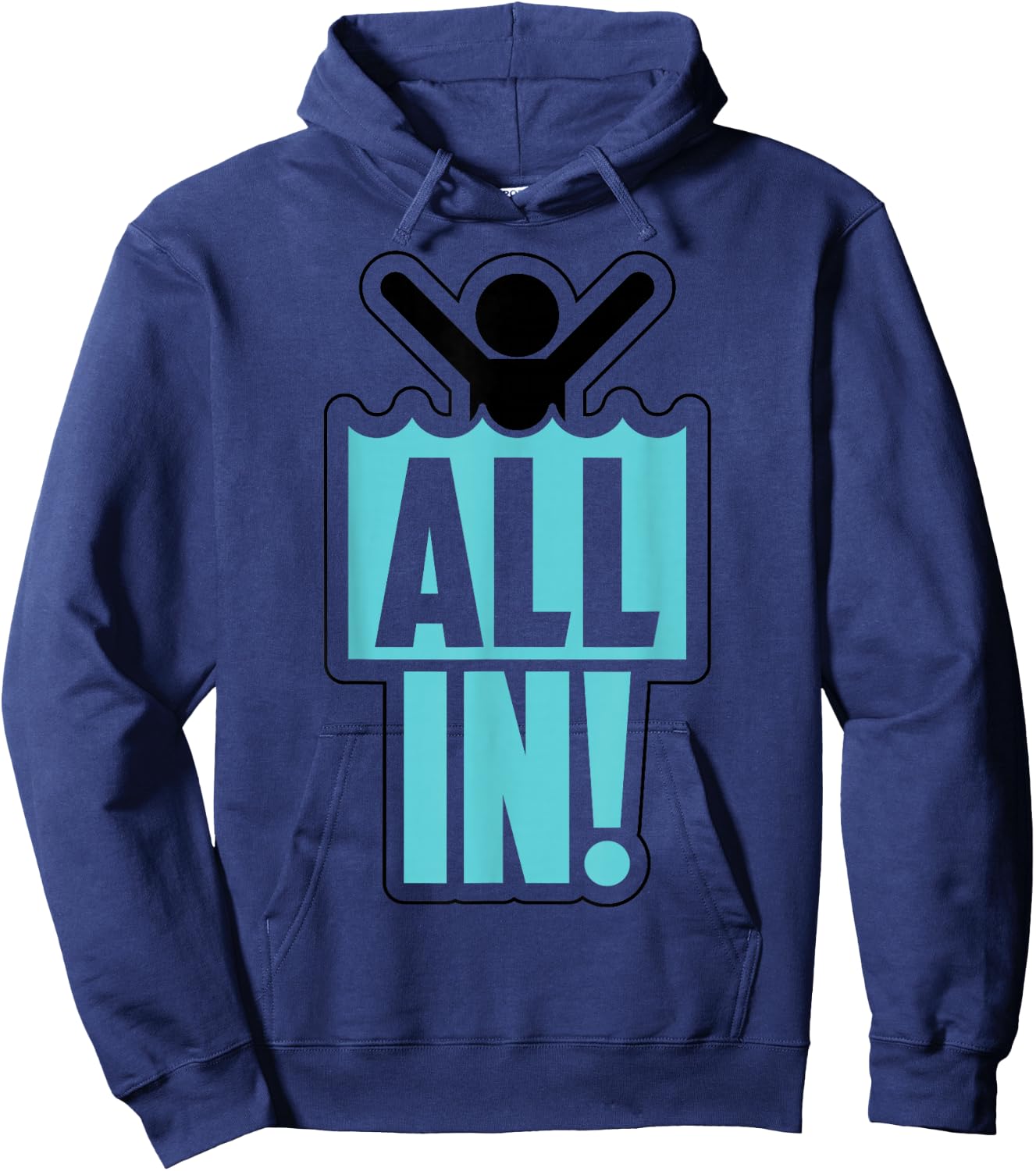 Funny Christian Baptism Gift | Cute Christening Boys Girls Hoodie - Hoodie | Navy