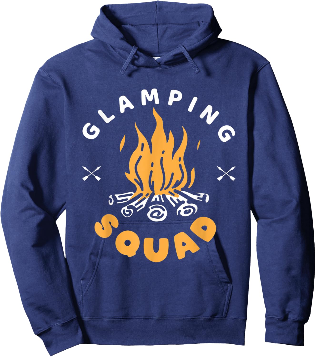 Glamping Squad | Glamorous Camping | Glamper Hoodie - Hoodie | Navy