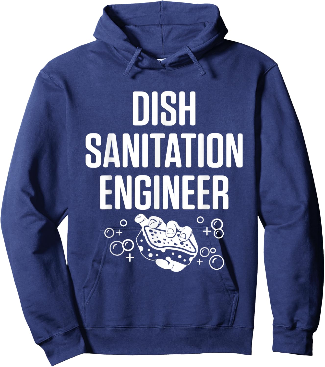 Dishwasher Sanitation Engineer Funny Dishwashing Gift Hoodie - Hoodie | Navy