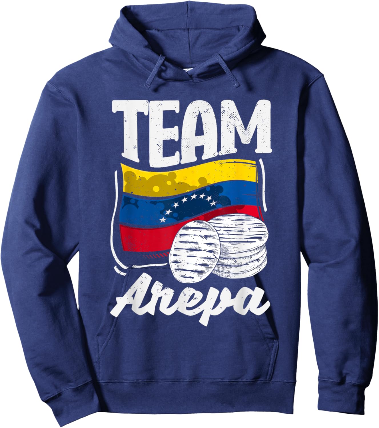 Arepa Gifts Women Colombia Venezuela Arepas Quote Funny Colombian Venezuelan Food Hoodie - Hoodie | Navy