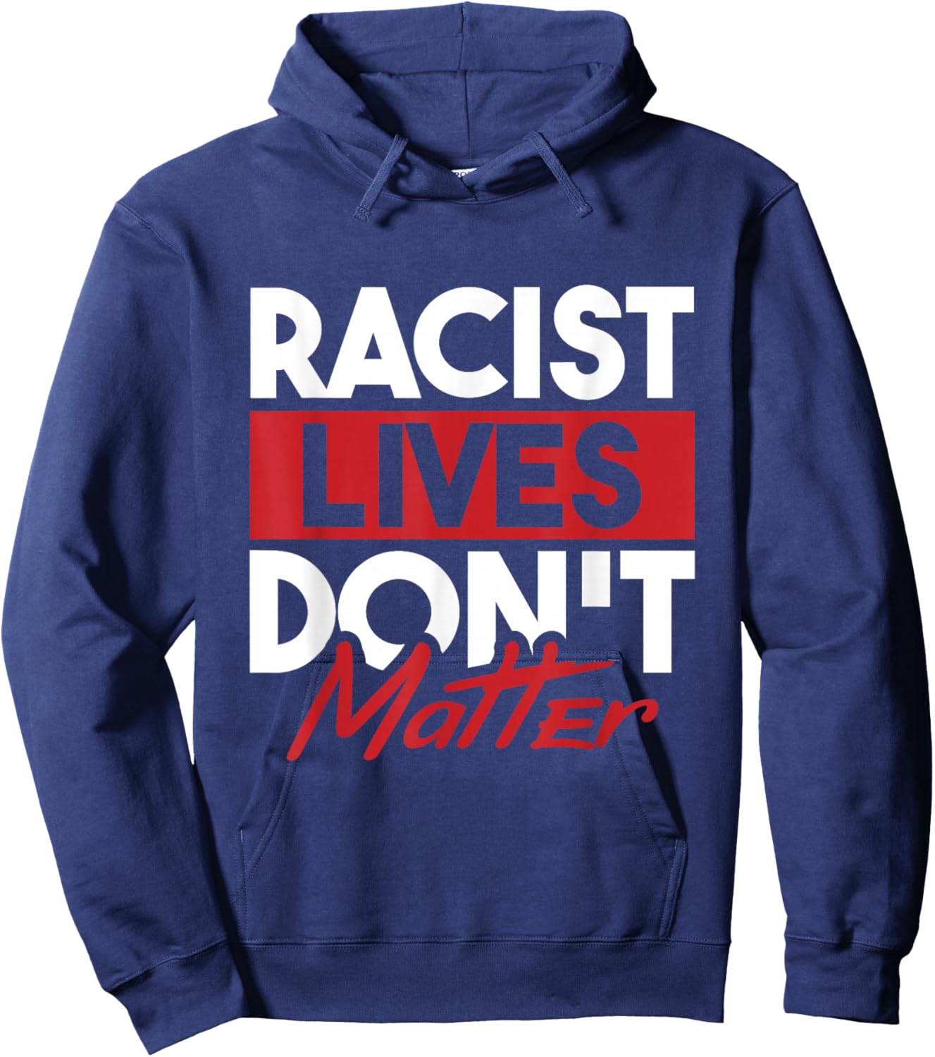 Against Right Discrimination Human Rights Anti Racism Hoodie - Hoodie | Navy