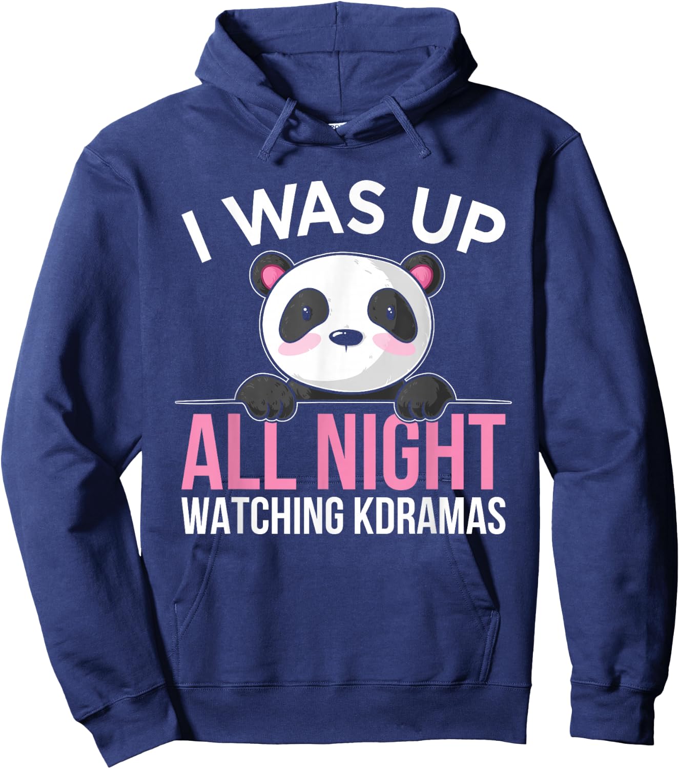 K-Drama Kdrama Korean TV Show Fans Cute Panda Hoodie - Hoodie | Navy