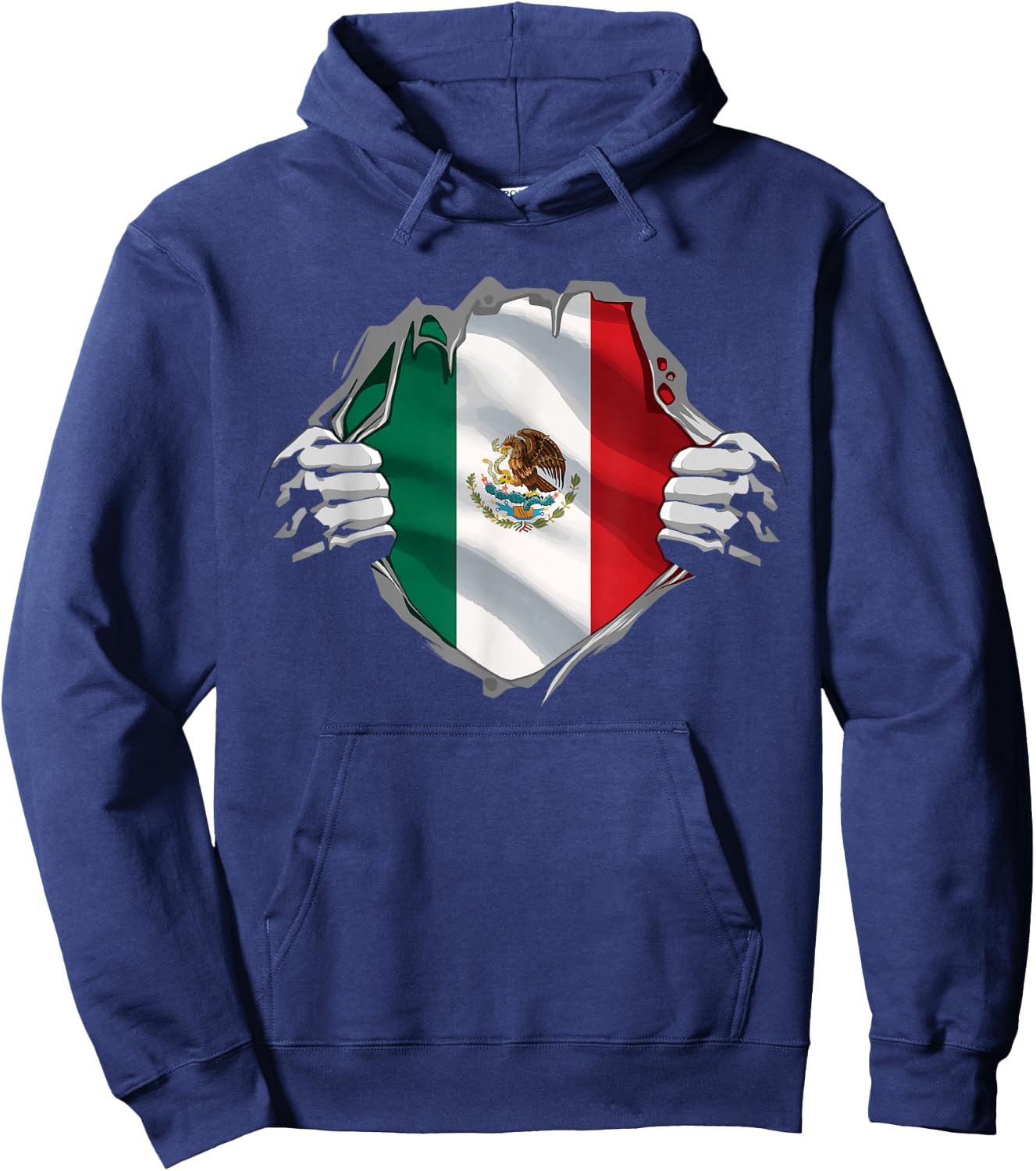 Mexico Shirt Mexican Flag Shirt Hispanic Pride Independence Hoodie - Hoodie | Navy