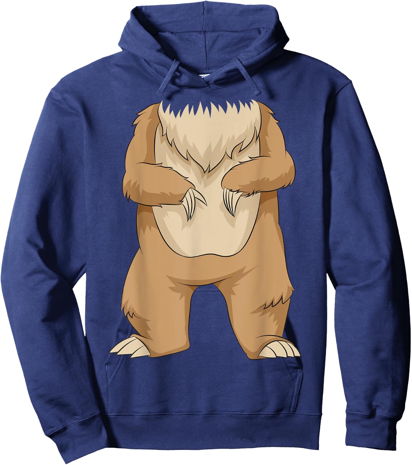 Cool Headless Bear | Funny Lazy DIY Halloween Costume Gift Hoodie - Hoodie | Navy